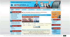 Desktop Screenshot of pneu-jenda.cz