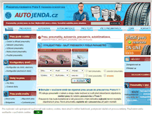 Tablet Screenshot of pneu-jenda.cz